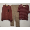 Image 2 : LOT OF 5 - MEN'S BRIXTON T-SHIRTS, LIFETIME CHINO PANTS, WESC BASEBALL JACKET & POLER ROAMERS PACK