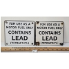 Image 1 : LOT OF 2 - CONTAINS LEAD SSP PLATES