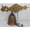 Image 5 : DECORATIVE BRASS WALL-MOUNT DOORBELL