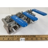 Image 3 : LOT OF 3 - CFF SS-4 BALL VALVES