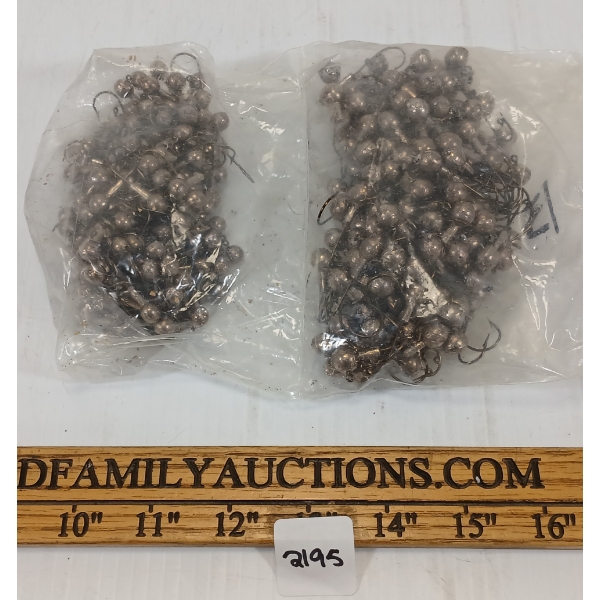QTY OF MISC JIG HEADS