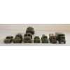 Image 6 : LOT OF 8 - DINKY TOYS DIECAST MILITARY MODELS - TANK, POLICE, AMBULANCE, ETC