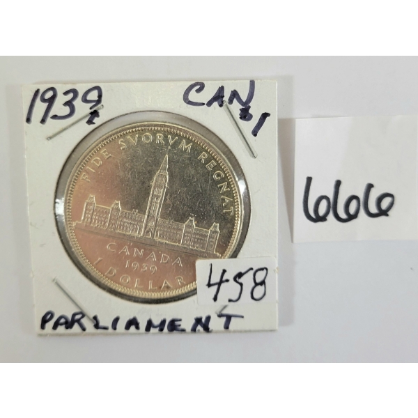 1939 CDN SILVER DOLLAR