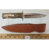 Image 2 : AL MAR WARFACE KNIFE W/ LEATHER SHEATH