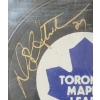 Image 4 : 1980-1981 OPC NHL MAPLE LEAFS DARRYL SITTLER HOCKEY CARD & PUCK - AUTOGRAOHED