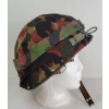 Image 2 : M71 SWISS ARMY HELMET W/ ALPENFLAGE COVER
