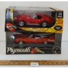Image 1 : LOT OF 2 - HOTWHEELS & RC2 DIECAST MODELS - INCL 1970 PLYMOUTH SUPERBIRD - 1:18 SCALE 