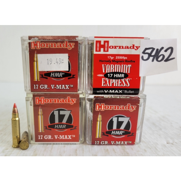 AMMO: 200X HORNADY 17HMR