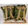 Image 2 : LOT OF 2 - POLER STUFF GREEN CAMO ROLLTOP & RUCKSACK BAGS
