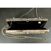 Image 4 : LOT OF 2 - SILVER TONED EVENING CLUTCH PURSES
