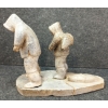 Image 4 : HUNTERS BY PILUPUSI PUTUGU (1918 - ?) - SINEW & STONE