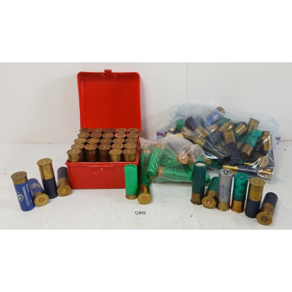 AMMO: 93X MIXED 12GA - 3IN - #4, BB & SLUG
