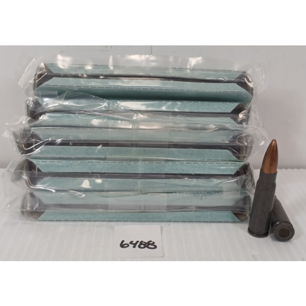 AMMO: 50X 7.62X39MM MILITARY ISSUE RNDS