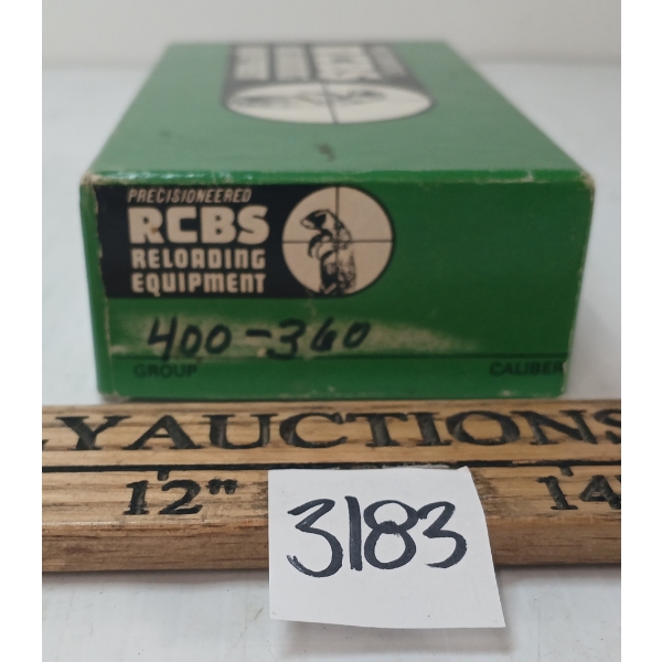 RCBS .400-360CAL DIE SET