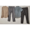 Image 2 : LOT OF 4 - MEN'S CLASSIFIED BUTTON-UP SHIRTS & MINIMUM DRESS PANTS