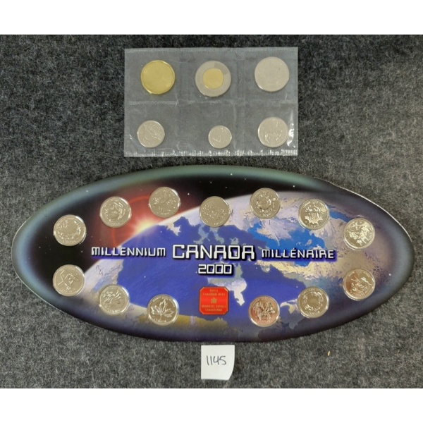 LOT OF 2 - 2000 & 2016 RCM SPECIMEN & UNCIRCULATED SETS