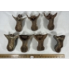 Image 4 : LOT OF 7 - CAST IRON CLAW FEET