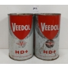 Image 1 : LOT OF 2 - VEEDOL HD QT CANS