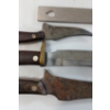 Image 4 : LOT OF 4 - OLD TIMER KNIVES & SHARPENER W/ SHEATHS