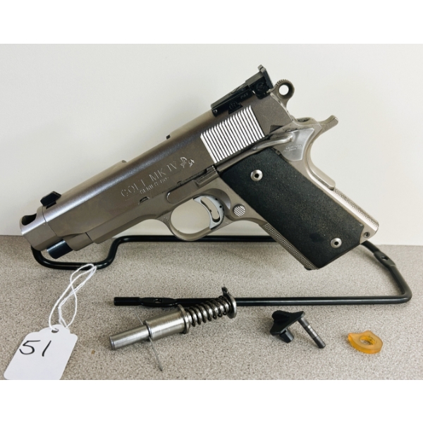 COLT MKIV SERIES 80 OFFICERS IN .45 ACP - PROHIB