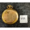Image 3 : D.H. PATTERSON POCKET WATCH - GOLD FILLED "FORTUNE" 7 JEWELS POCKET WATCH