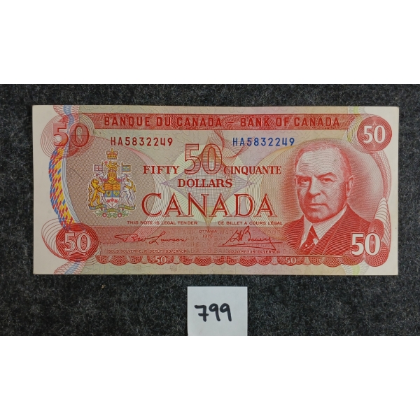 1975 CDN $50 BANKNOTE