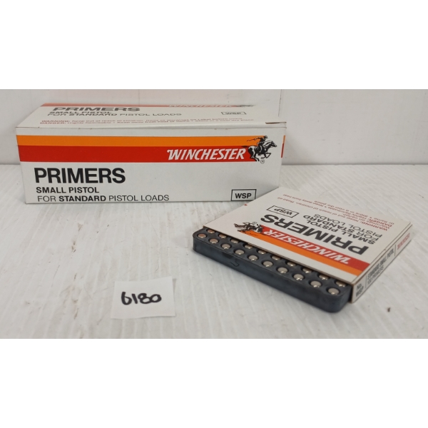 PRIMERS: 1000X WINCHESTER NO. WSP PRIMERS