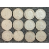 Image 2 : LOT OF 12 - 1951-1966 CDN 10 CENT COINS