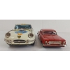 Image 5 : LOT OF 2 - TIN FRICTION PLYMOUTH VALIANT & RACE CAR
