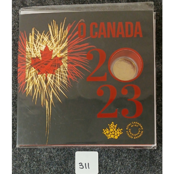 2023 RCM MINT SET - O' CANADA OUR HOME & NATIVE LAND - SEALED