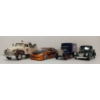 Image 1 : LOT OF 4 - AMERICAN CLASSIC / JADA DIECAST MODELS - THUNDER TOWING, CASE STREAM TRACTORS, ETC