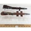 Image 4 : LOT OF 2 - WILLIAM RODGERS & UNMARKED DAGGERS W/ LEATHER SHEATHS