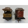 Image 5 : LOT OF 2 - TIN TRAIN CARS - INCL NEW YORK CENTRAL LINES BELVIDERE