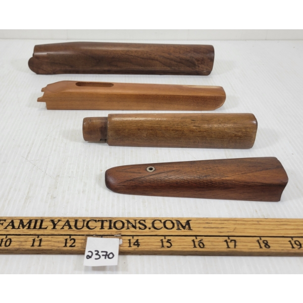 LOT OF 4 - UNMARKED FORENDS