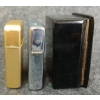 Image 2 : LOT OF 3 - HAND PAINTED LACQUERED TRINKET BOX & ZIPPO & STORM LIGHTERS