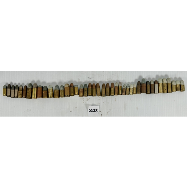 AMMO: 40X UNCOMMON HANDGUN CARTRIDGES