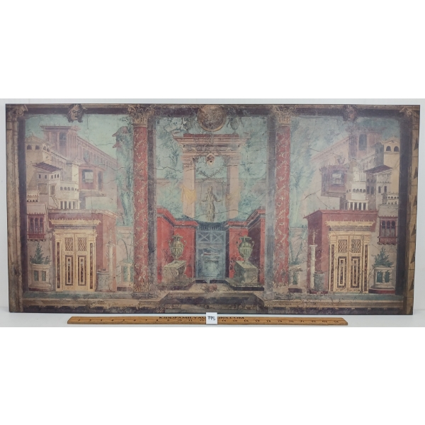  VILLA OF P. FANNIUS SYNISTOR...  BY UNKNOWN ARTIST - PRINT ON BOARD