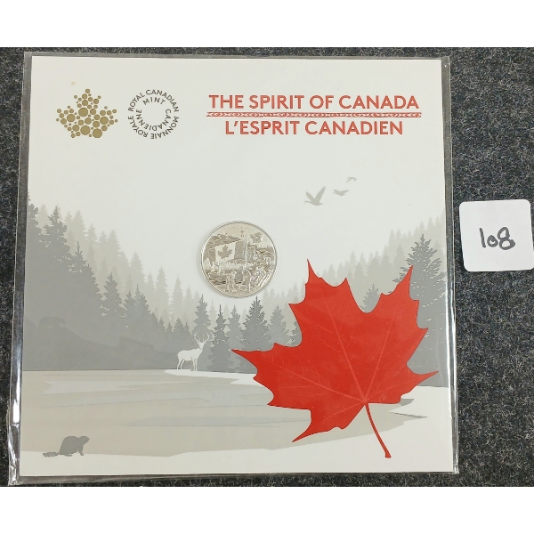 2017 RCM $3 SILVER COIN - THE SPIRIT OF CANADA
