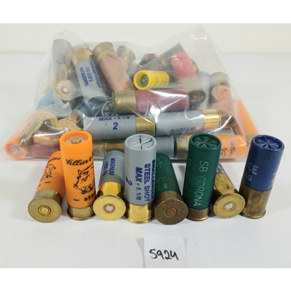 AMMO: 45X MIXED 12GA - 2 3/4IN - #2, BB, 6, 7 1/2 SHOT