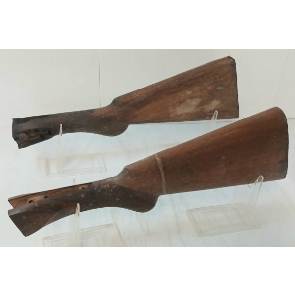 LOT OF 2 - UNKNOWN BUTT STOCKS