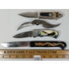 Image 1 : LOT OF 4 - INTRICATE FOLDING KNIVES