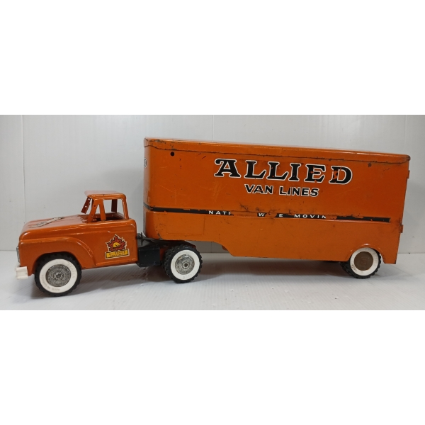 LI'L BEAVER PRESSED STEEL ALLIED VAN LINES MOVING TRUCK