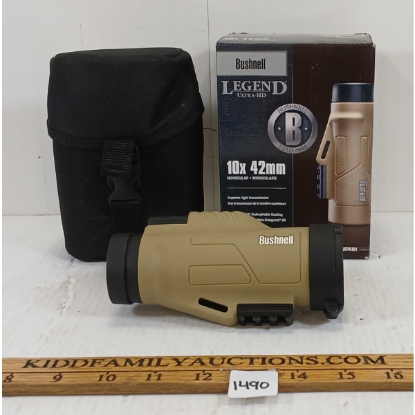 BUSHNELL LEGEND ULTRA-HD 10X 42MM MONOCULAR
