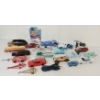 Image 1 : LOT OF 23 - MISC DIECAST & PLASTIC MODELS - INCL TRAINS, BIKES, CARS, TRUCKS, TRAILERS, ETC