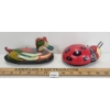 Image 2 : LOT OF 2 - TIN WINDUP DUCK & LADY BUG - INCL FRANKONIA
