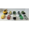 Image 3 : LOT OF 10 - DINKY TOYS DIECAST MODELS - COLES MOBILE CRANE, COMMER, ESSO TROJAN, ETC