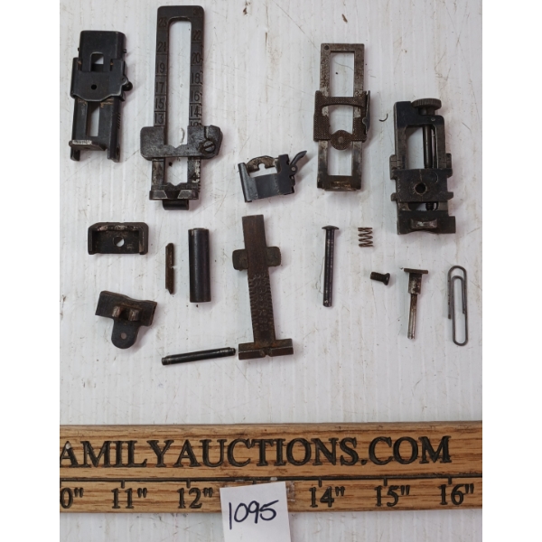 QTY OF MISC REAR RIFLE SIGHTS