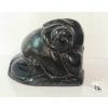 Image 2 : "MAN HOLDIND WHALE" BY SILASSIE TUKI (1919 - ?) - STONE