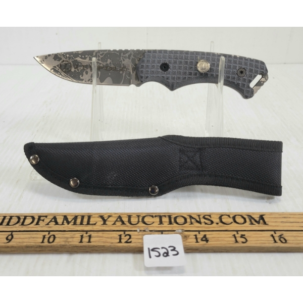 LEUPOLD HUNTING KNIFE W/ SHEATH