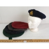 Image 1 : LOT OF 5 - 1950'S - 1980'S CDN FORCES BERETS - INCL WINDSOR REGIMENT